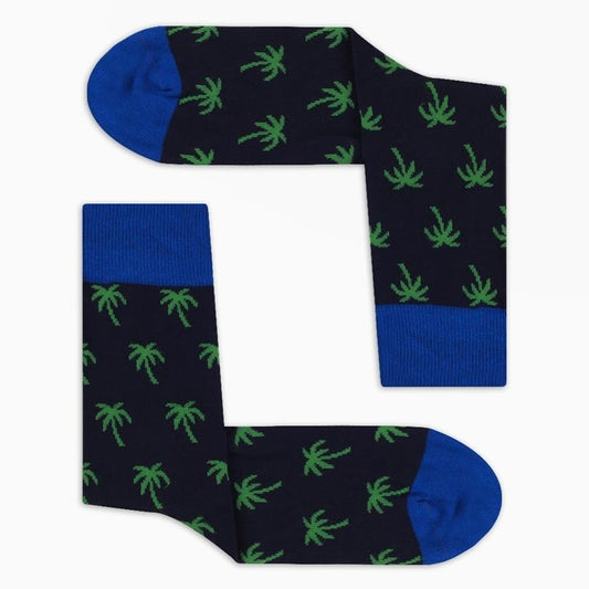 Color Cool men's socks "Palms", one size 