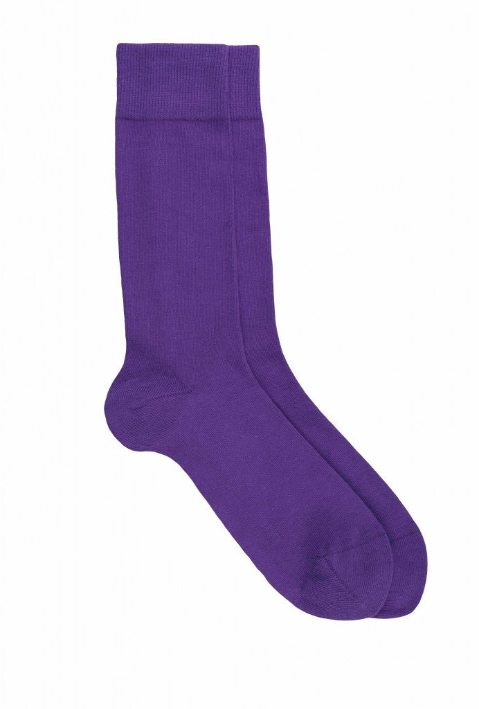 Pedemeia socks, plain, smooth 