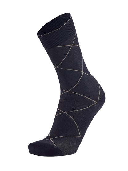 West Mister Socks "2-Color Squares" 