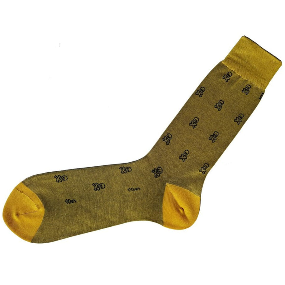 Viccel Socken mit Totenkopf-Muster