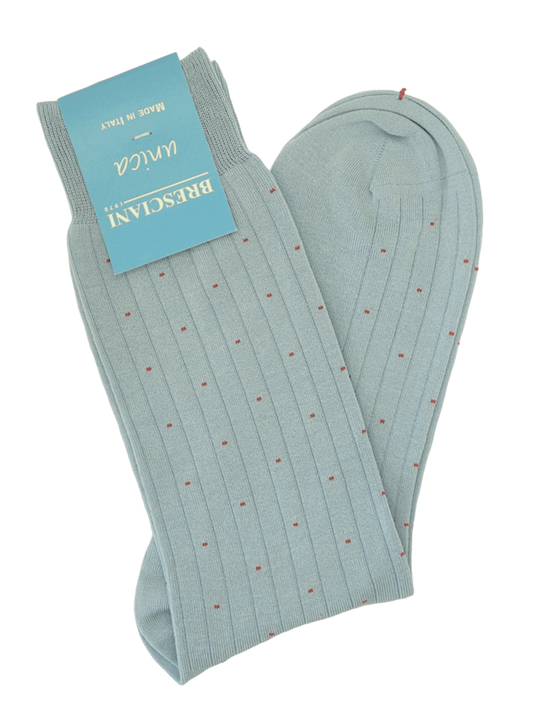 Bresciani Socken mit Pünktchen, One-Size