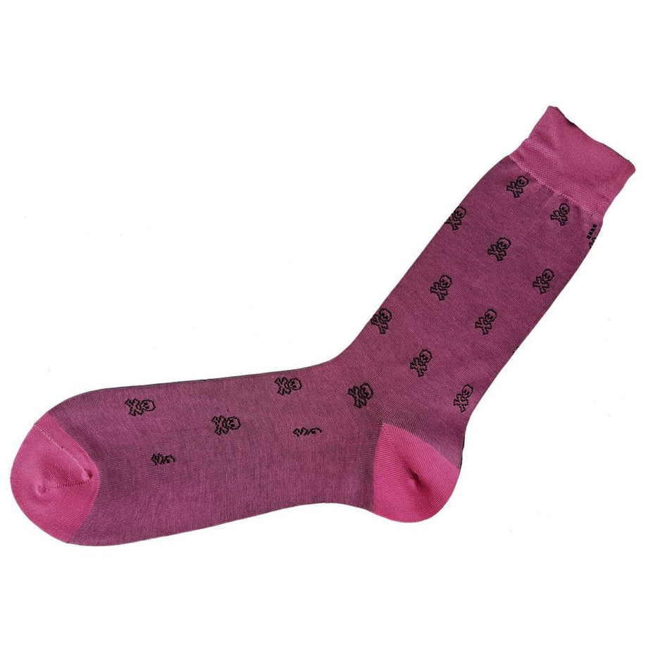 Viccel Socken mit Totenkopf-Muster