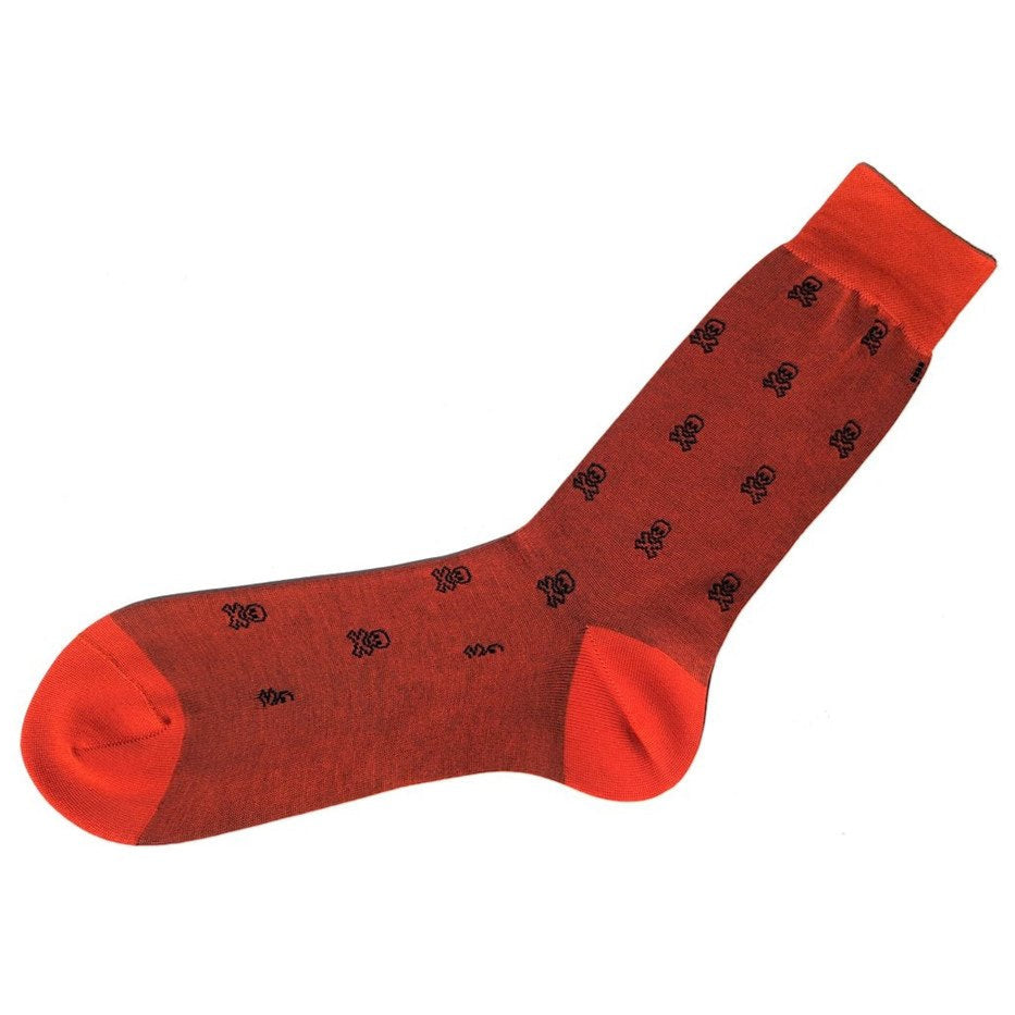 Viccel socks with skull pattern 