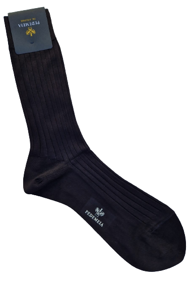 Pedemeia men's socks, wide ribbed 