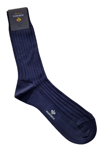 Pedemeia men's socks, wide ribbed 