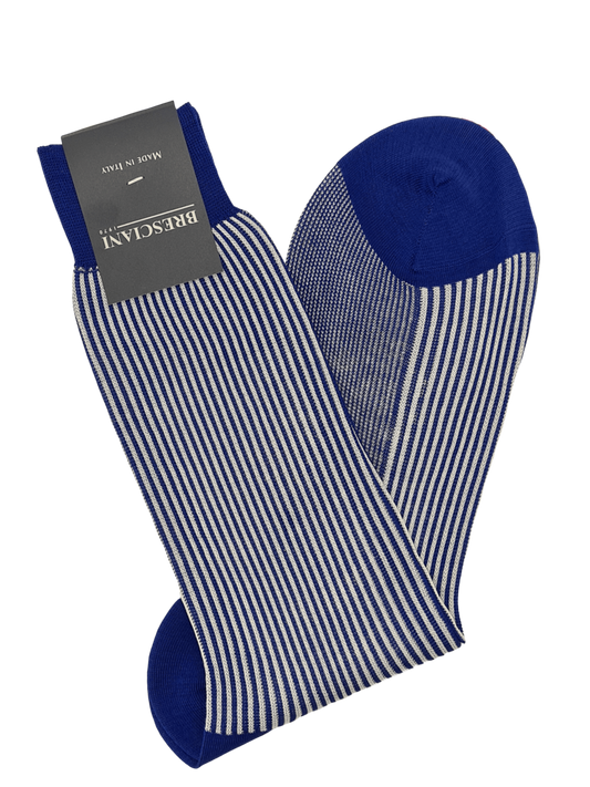 Bresciani Socken mit Streifen