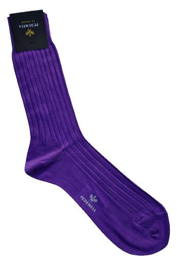 Pedemeia men's socks, wide ribbed 