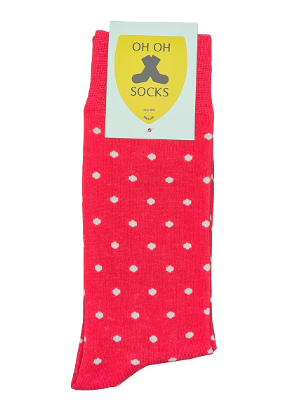 OH OH Socks, Herren-Socken mit Punkten, One-Size