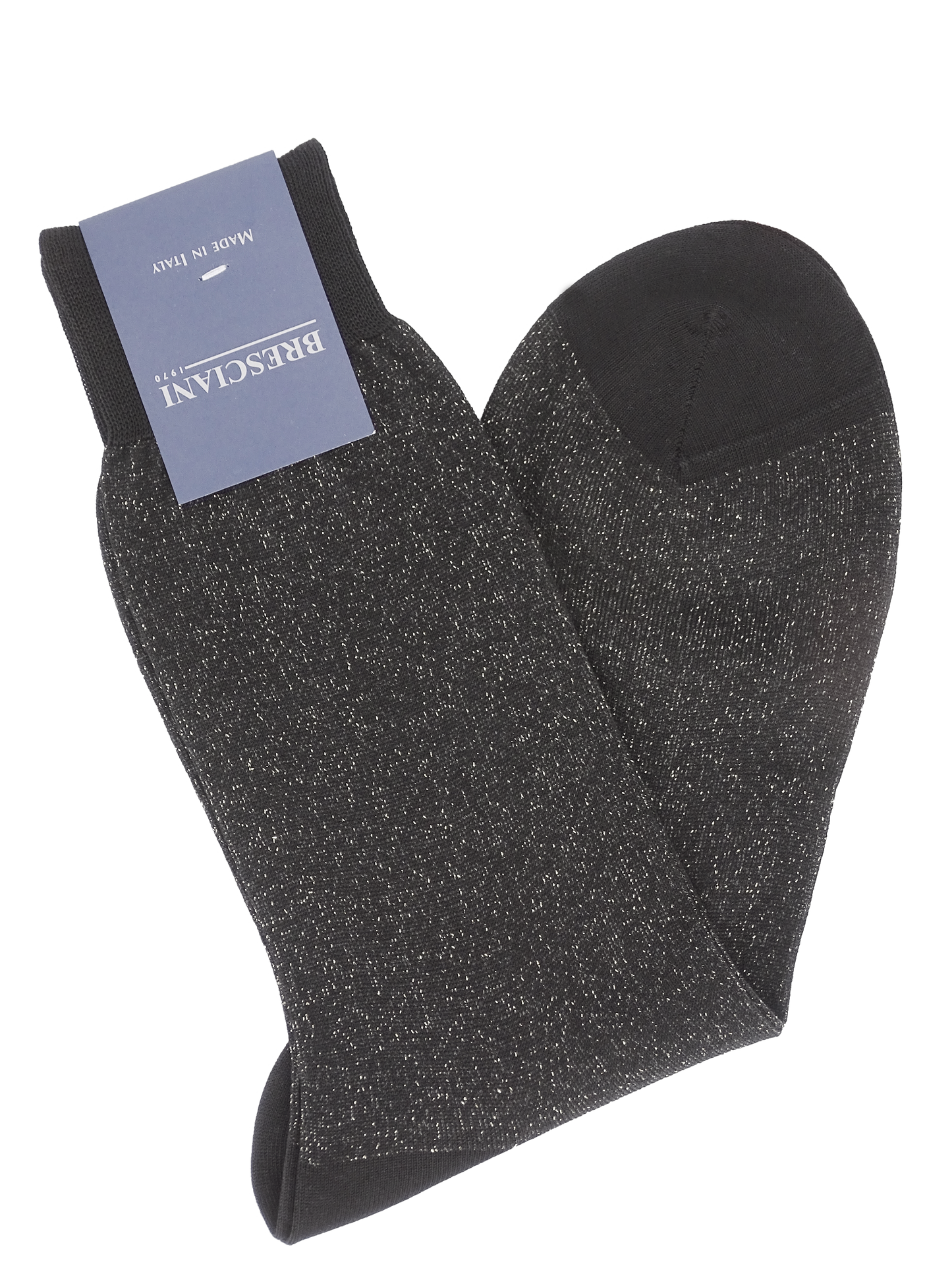 Bresciani socks with lurex thread and glitter effect